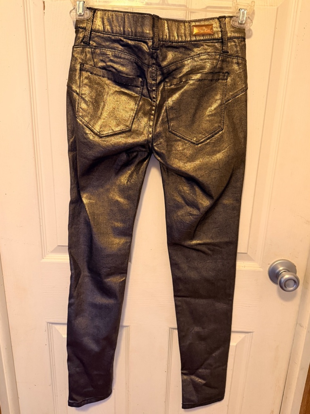 Juicy Couture Metallic Pants Jeans nwt - Picture 4 of 8